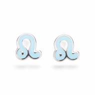 Lion 925 silver earrings